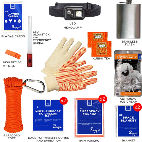 The Prepster | Two-Person | 3-Day Emergency Kit Bag