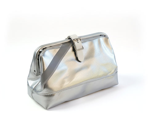 Silver Twill Fire Proof Document Safe Bag and Dopp. Fireproof and Fire-retardant.