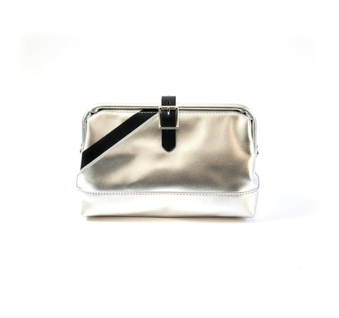 Silver Twill Fire Proof Document Safe Bag