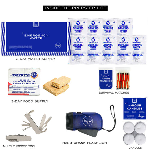  The Prepster Lite | 3-Day Emergency Kit