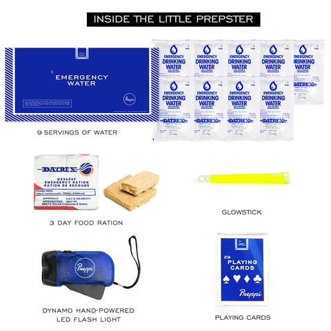  The Little Prepster for Kids | 3-Day Emergency Kit