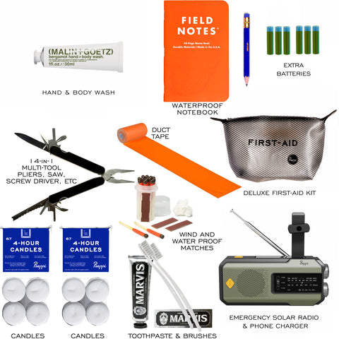  The Prepster | Two-Person | 3-Day Emergency Kit Bag