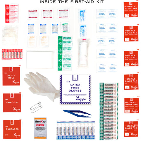  Prepster Ultra Advanced Emergency Hurricane Survival First-aid Kit Contents